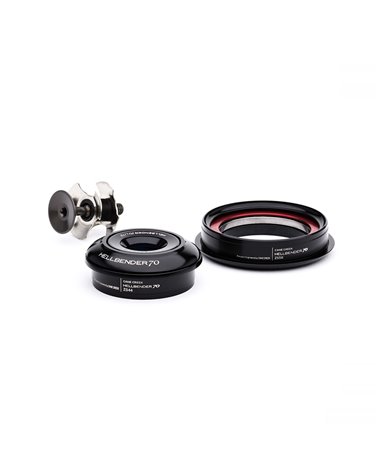 Cane Creek Headset Assembly - Hellbender 70 Lite - Tapered - Zs44/28.6/H8 - Zs56/40 - Black