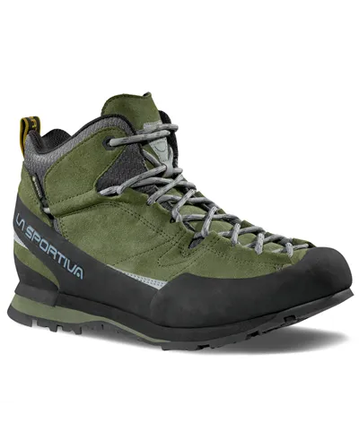La Sportiva Boulder X Mid GTX Gore-Tex Men's Approach/Hiking Boots, Cypress/Cloud