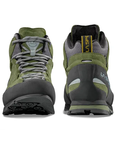 La Sportiva Boulder X Mid GTX Gore-Tex Scarponi Avvicinamento/Trekking Uomo, Cypress/Cloud