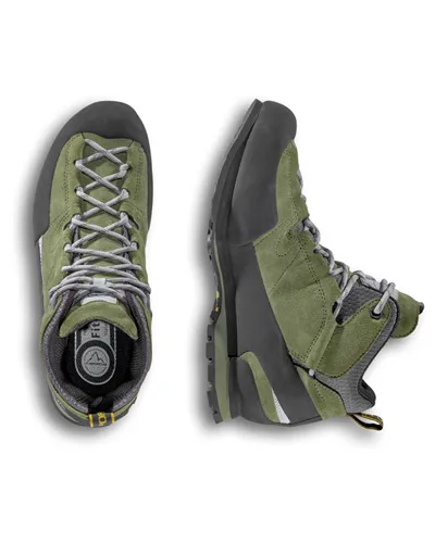 La Sportiva Boulder X Mid GTX Gore-Tex Scarponi Avvicinamento/Trekking Uomo, Cypress/Cloud
