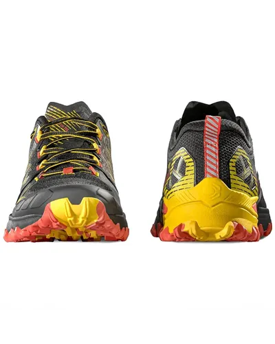 La Sportiva Bushido III GTX Gore-Tex Men's Trail Running Shoes, Black/Yellow