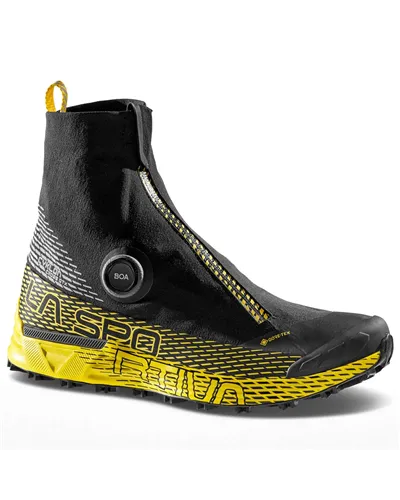 La Sportiva Cyklon Cross GTX Gore-Tex Men's Trail Running Shoes, Black/Yellow