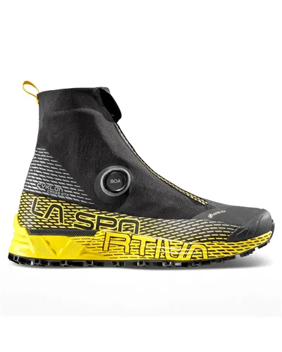 La Sportiva Cyklon Cross GTX Gore-Tex Men's Trail Running Shoes, Black/Yellow