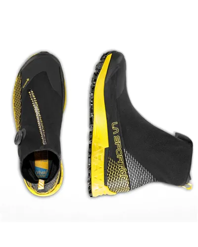 La Sportiva Cyklon Cross GTX Gore-Tex Scarpe Trail Running Uomo, Nero/Giallo