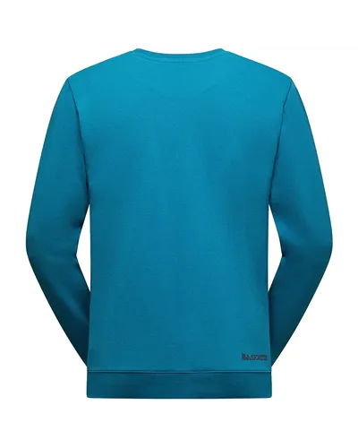 La Sportiva Heritage Logo Felpa Girocollo Uomo, Lake/Night Sky