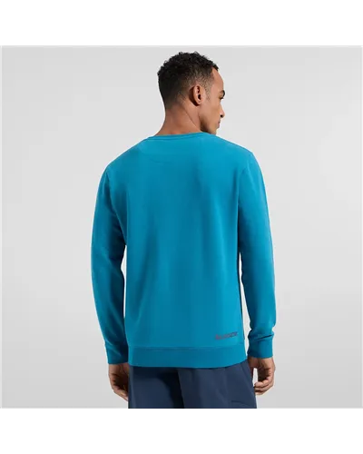 La Sportiva Heritage Logo Men's Round Neck Sweater, Lake/Night Sky