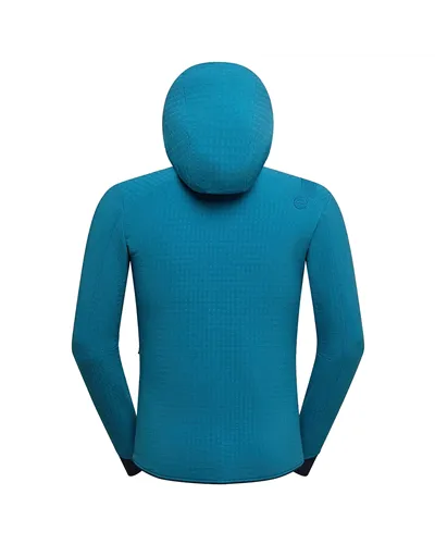 La Sportiva Bristen Thermal Hoody Pile con Cappuccio Uomo, Lake/Night Sky