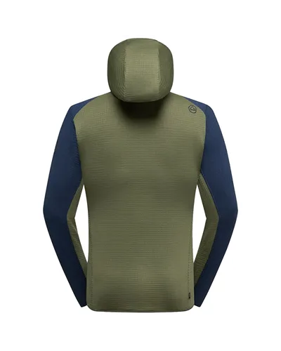 La Sportiva Lucendro Thermal Hoody Men's Mid Layer Jacket, Cypress/Night Sky