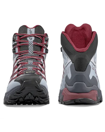 La Sportiva Ultra Raptor 3 Mid GTX Gore-Tex Scarponi Hiking Donna, Cloud/Redwood
