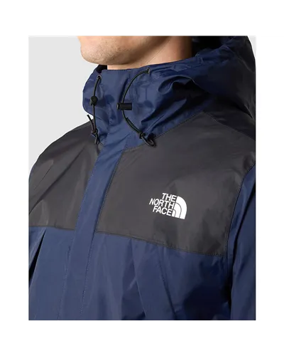 The North Face Antora Men's Waterproof/Windproof Jacket, Summit Navy/TNF Black