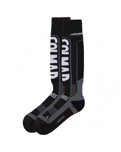 Colmar Unisex Thermolite Ski Socks, Black/White
