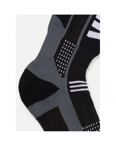 Colmar Unisex Thermolite Ski Socks, Black/White