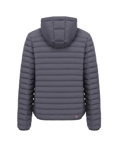 Colmar Men's Light Down Jacket with Hood, Street/Black