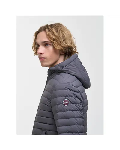 Colmar Giacca Piumino Leggero con Cappuccio Uomo, Street/Black