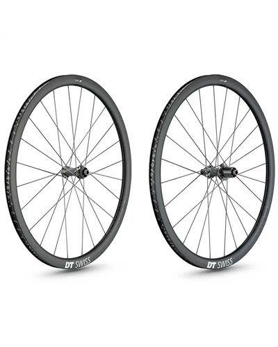 DT Swiss PRC 1400 Spline 700C CL DB 35 Carbon - Coppia Ruote (ASLS11 + XDR)