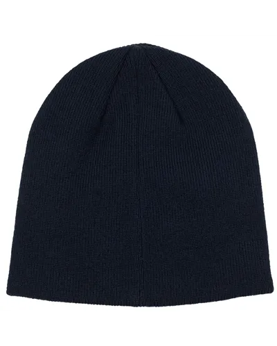 Colmar Unisex Beanie Hat, Navy Blue/Seaweed (One Size Fits All)
