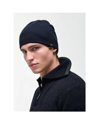 Colmar Berretto Unisex, Navy Blue/Seaweed (Taglia Unica)