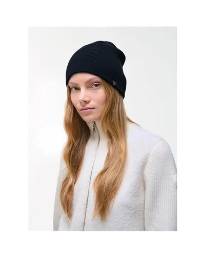 Colmar Unisex Beanie Hat, Navy Blue/Seaweed (One Size Fits All)
