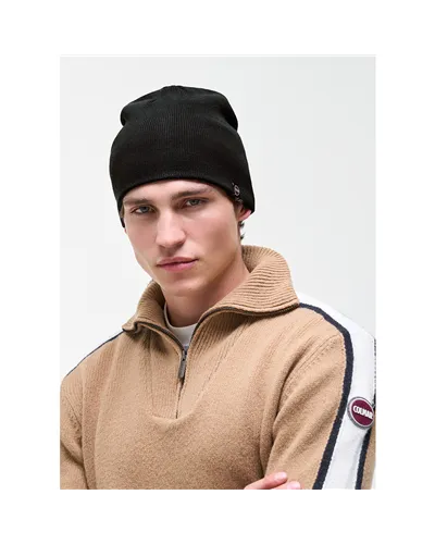 Colmar Unisex Beanie Hat, Black/Street (One Size Fits All)