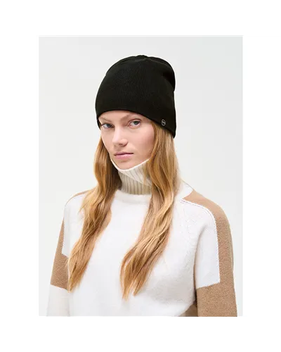 Colmar Unisex Beanie Hat, Black/Street (One Size Fits All)