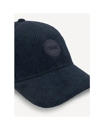 Colmar Unisex Corduroy Baseball Cap, Navy Blue (One Size Fits All)