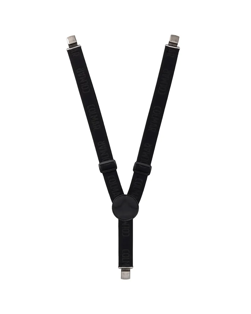 Colmar Bretelle da Sci Elastiche Unisex, Black (Taglia Unica)