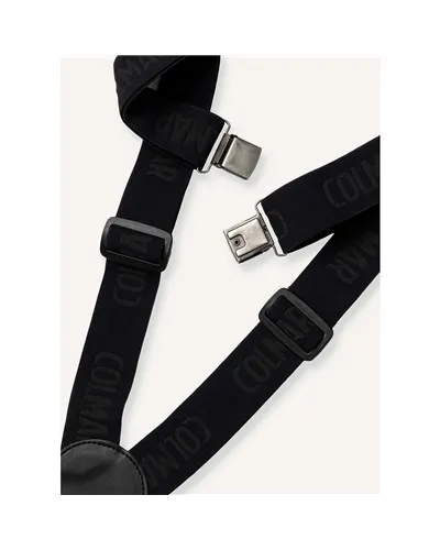 Colmar Bretelle da Sci Elastiche Unisex, Black (Taglia Unica)