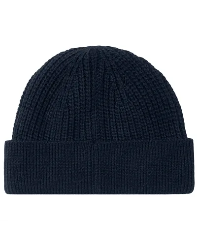 Colmar Berretto a Coste Foderato in Pile Unisex, Navy Blue (Taglia Unica)