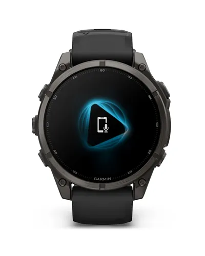 Garmin Fenix 9 Case 47mm GPS Watch Wrist-Based HR, Titanium DLC Carbon Gray/Black
