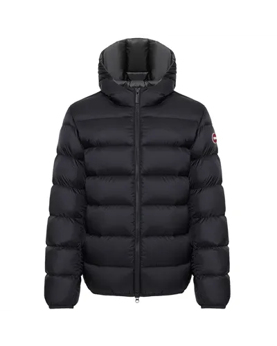 Colmar Men's Down Jacket with Hood, Black