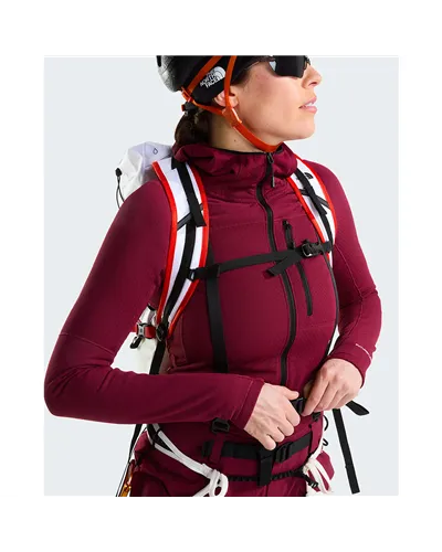 The North Face Summit FutureFleece Giacca Midlayer con Cappuccio Donna Full Zip, Burgundy Crush