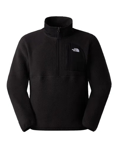 The North Face Yumiori Off-Peak Pile Uomo 1/2 Zip, TNF Black