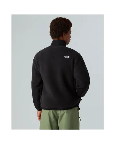 The North Face Yumiori Off-Peak Pile Uomo 1/2 Zip, TNF Black