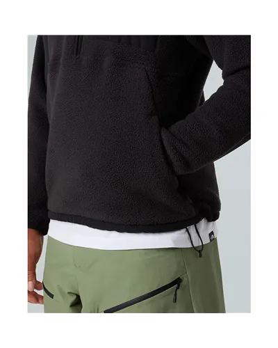 The North Face Yumiori Off-Peak Pile Uomo 1/2 Zip, TNF Black