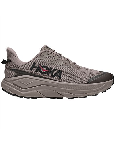 Hoka Challenger 8 GTX Gore-Tex Men's Trail Running Shoes, Pebble Grey/Boulder Grey