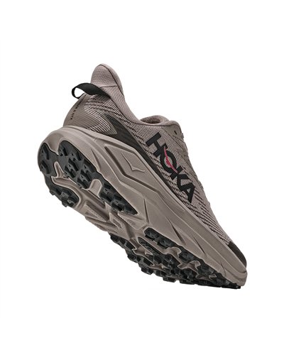 Hoka Challenger 8 GTX Gore-Tex Scarpe Trail Running Uomo, Pebble Grey/Boulder Grey