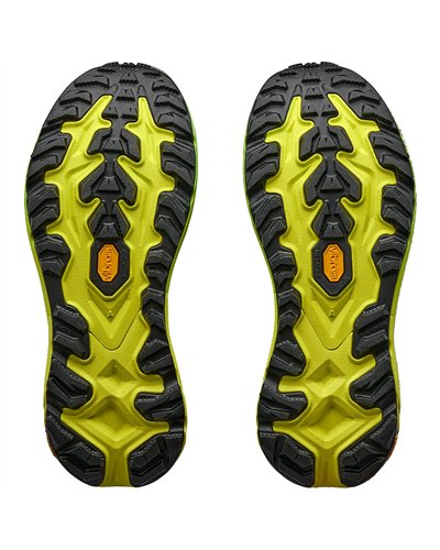 Hoka Mafate 5 Scarpe Trail Running Uomo, Frost/Hoka Citrus
