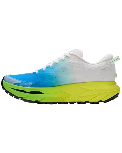Hoka Mafate 5 Scarpe Trail Running Uomo, Frost/Hoka Citrus