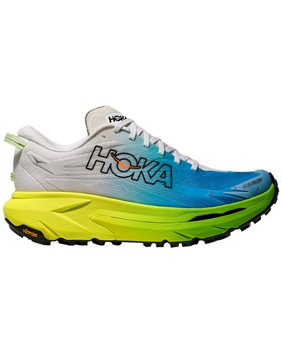 Hoka Mafate 5 Scarpe Trail Running Uomo, Frost/Hoka Citrus