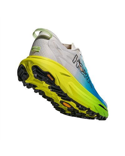 Hoka Mafate 5 Scarpe Trail Running Uomo, Frost/Hoka Citrus