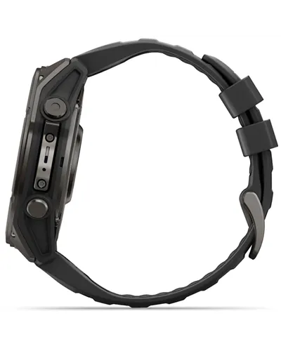 Garmin Fenix 9 AMOLED Cassa 51mm Orologio GPS Cardio Integrato, Titanio DLC Carbon Gray/Black