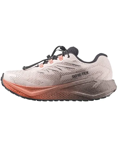 Salomon Aero Blaze 4 GRVL GTX Gore-Tex Scarpe Trail Running Donna, Rainy Day/Black/Nectarine