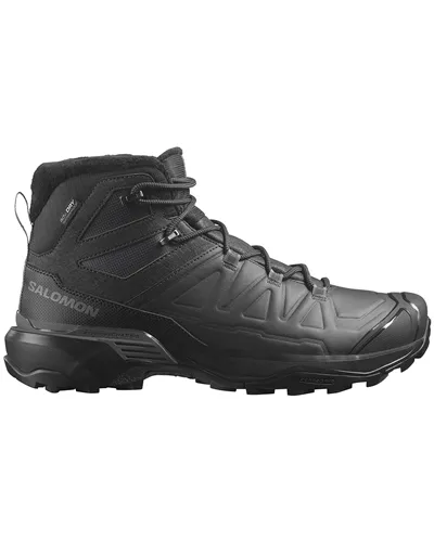 Salomon X Ultra 5 Snowpatrol Waterproof Men's Trekking Boots, Black/Phantom/Castlerock