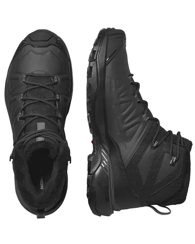 Salomon X Ultra 5 Snowpatrol WP Scarponi Trekking Impermeabili Uomo, Black/Phantom/Castlerock