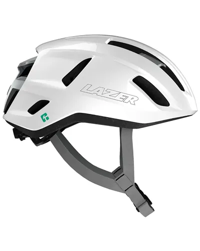 Lazer Sphere KinetiCore Casco Road, Bianco/Argento