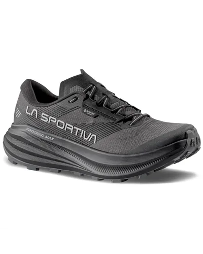 La Sportiva Prodigio Max GTX Gore-Tex Men's Trail Running Shoes, Black/Reflective