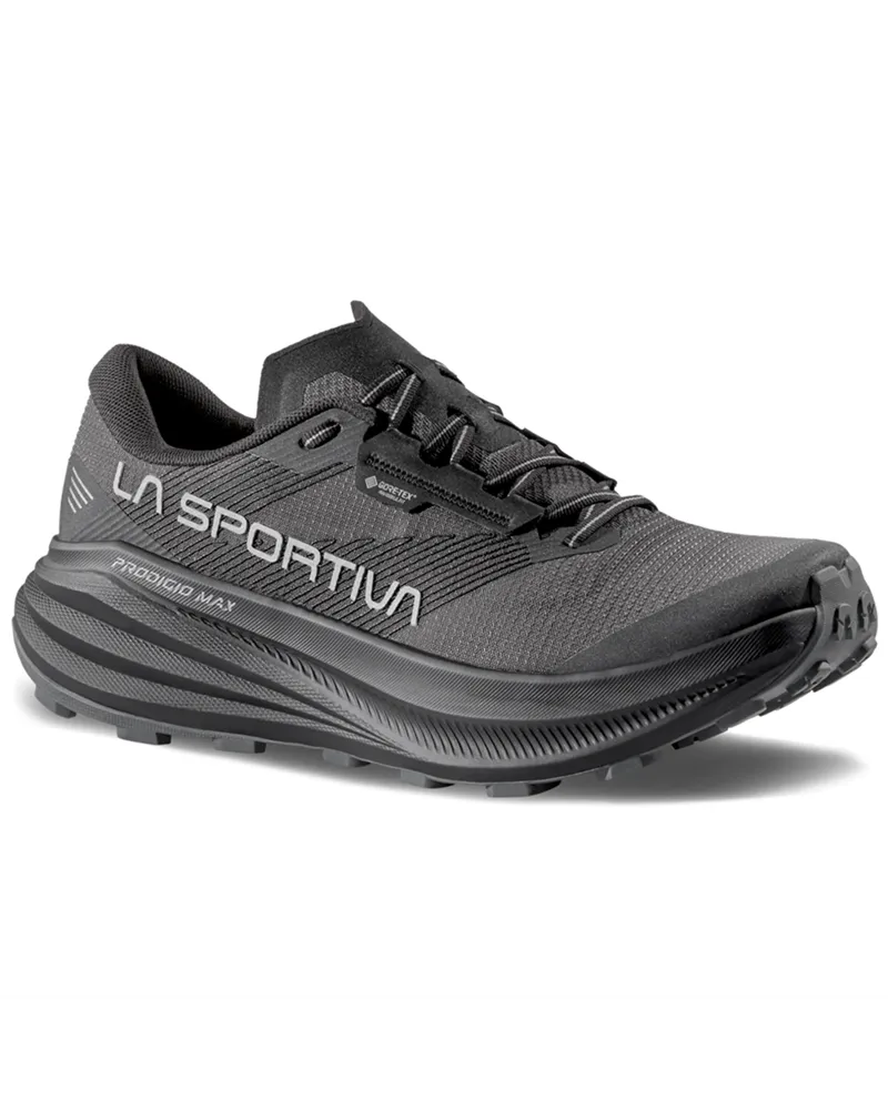 La Sportiva Prodigio Max GTX Gore-Tex Scarpe Trail Running Uomo, Black/Reflective