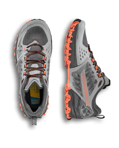 La Sportiva Bushido III GTX Gore-Tex Scarpe Trail Running Uomo, Black/Flame