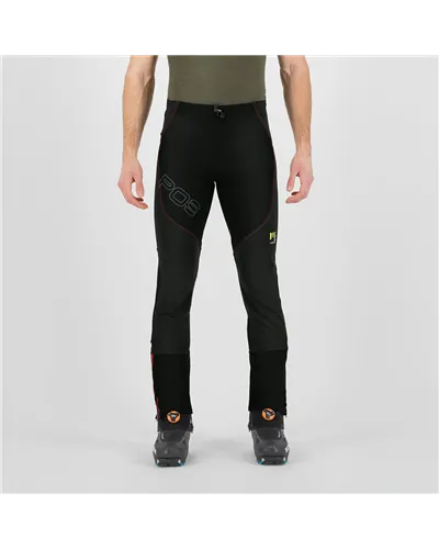 Karpos Alagna Lite Men's Ski Mountaineering Pants, Black/Fire