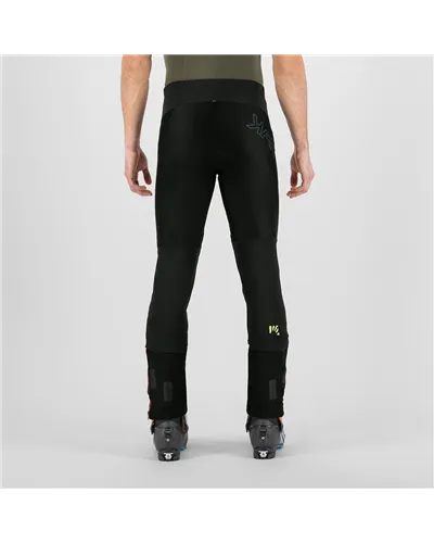 Karpos Alagna Lite Pantaloni Scialpinismo Uomo, Black/Fire